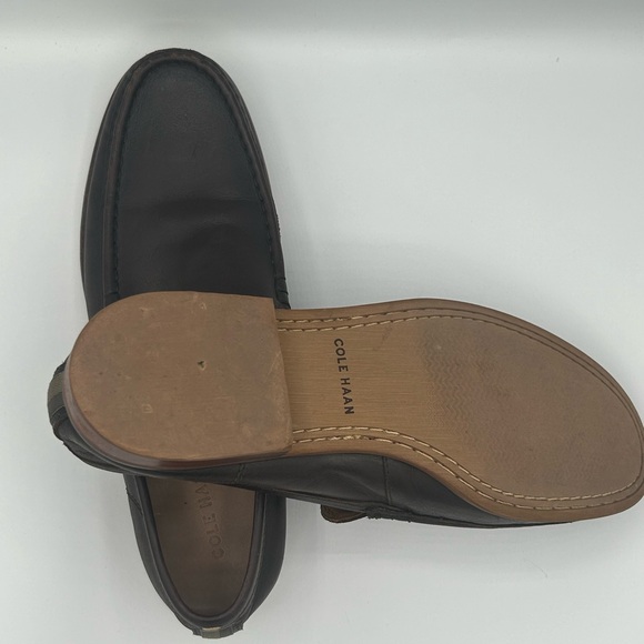 Men’s Cole brown leather loafers - Picture 6 of 12